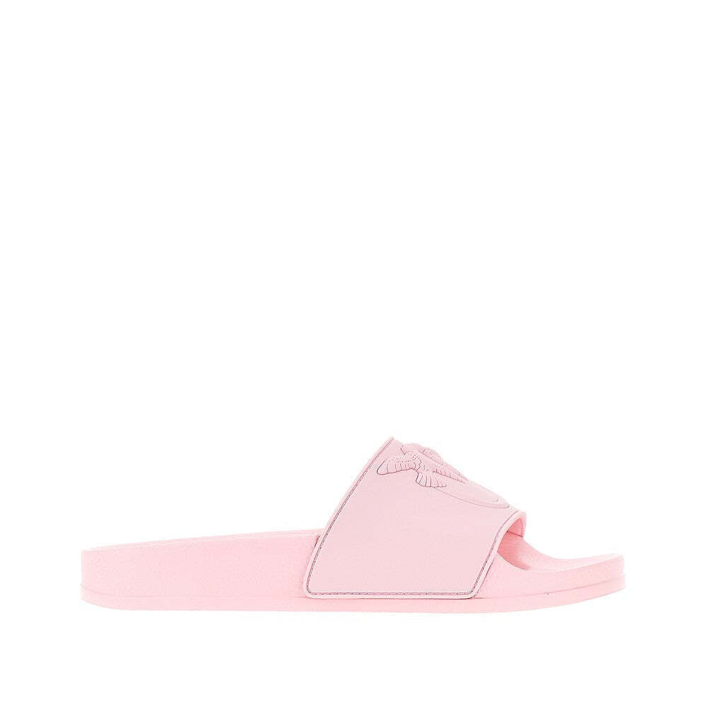 Pinko Ciabatte In Gomma Con Logo Love Birds